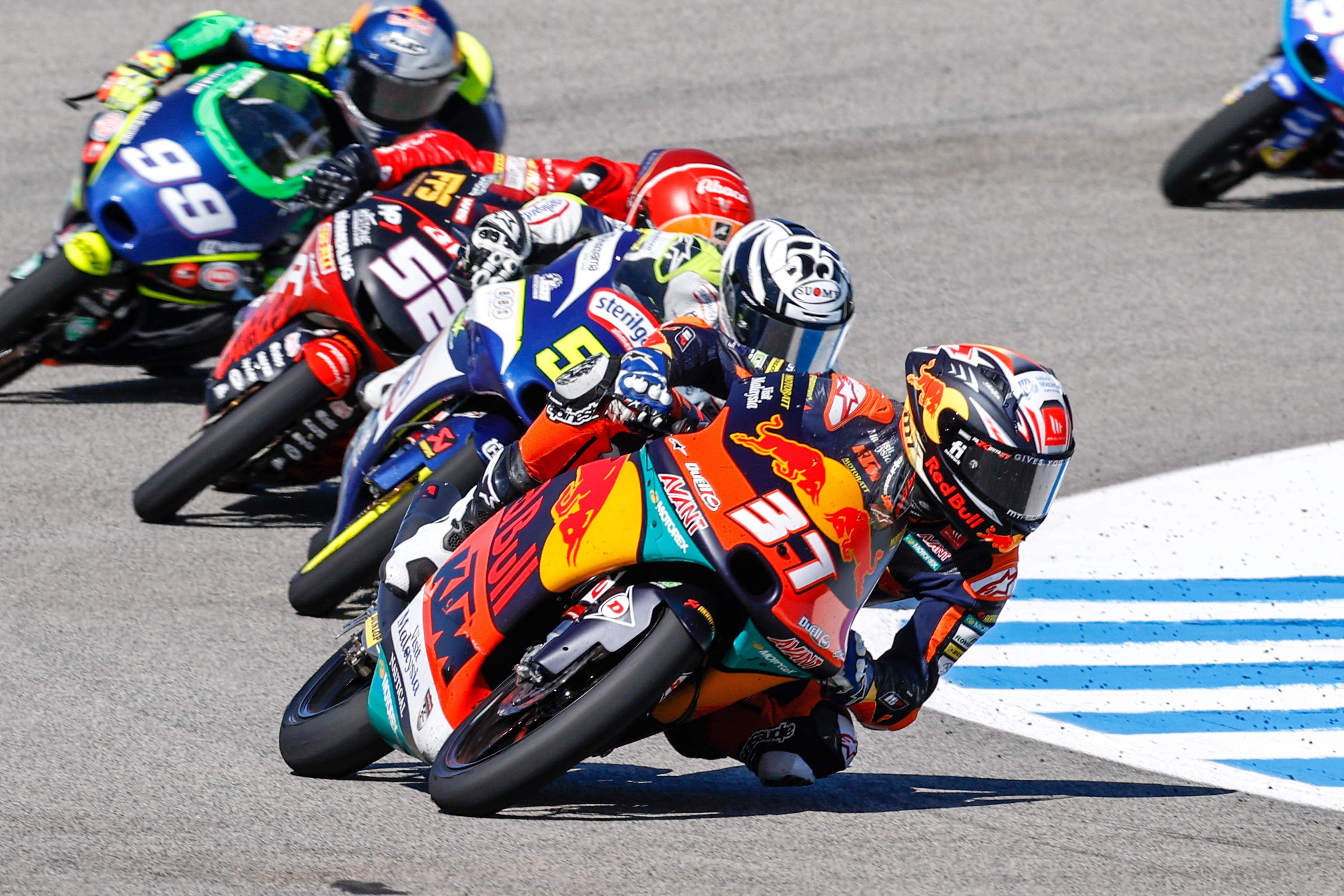 Carrera de Moto3 en el Circuito de Jerez