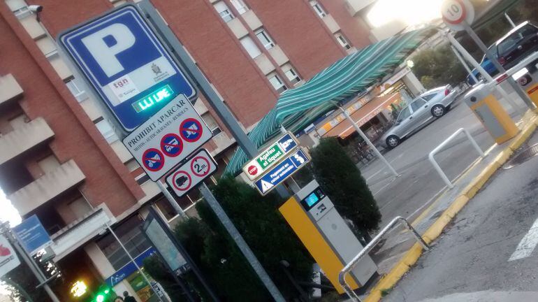 Pàrquing públic de Tarragona.