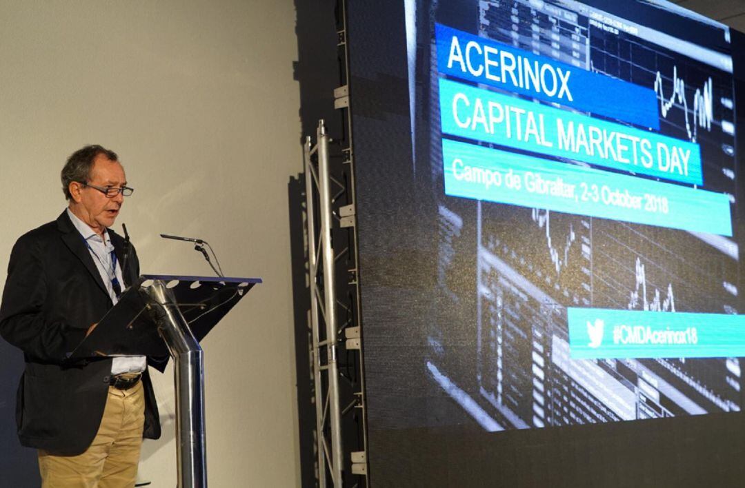 Antonio Moreno, director de producción de Acerinox.