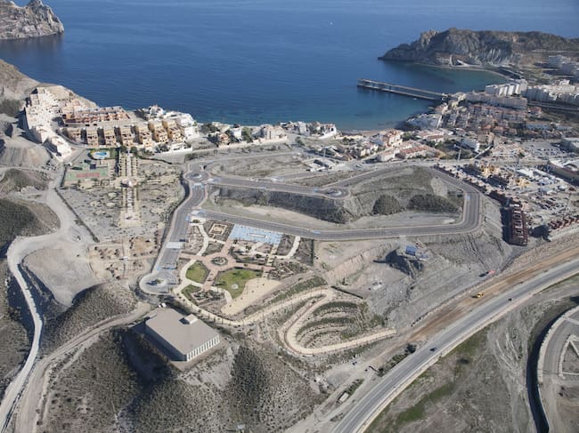 Obras de urbanización del área Hornillo II, en Águilas