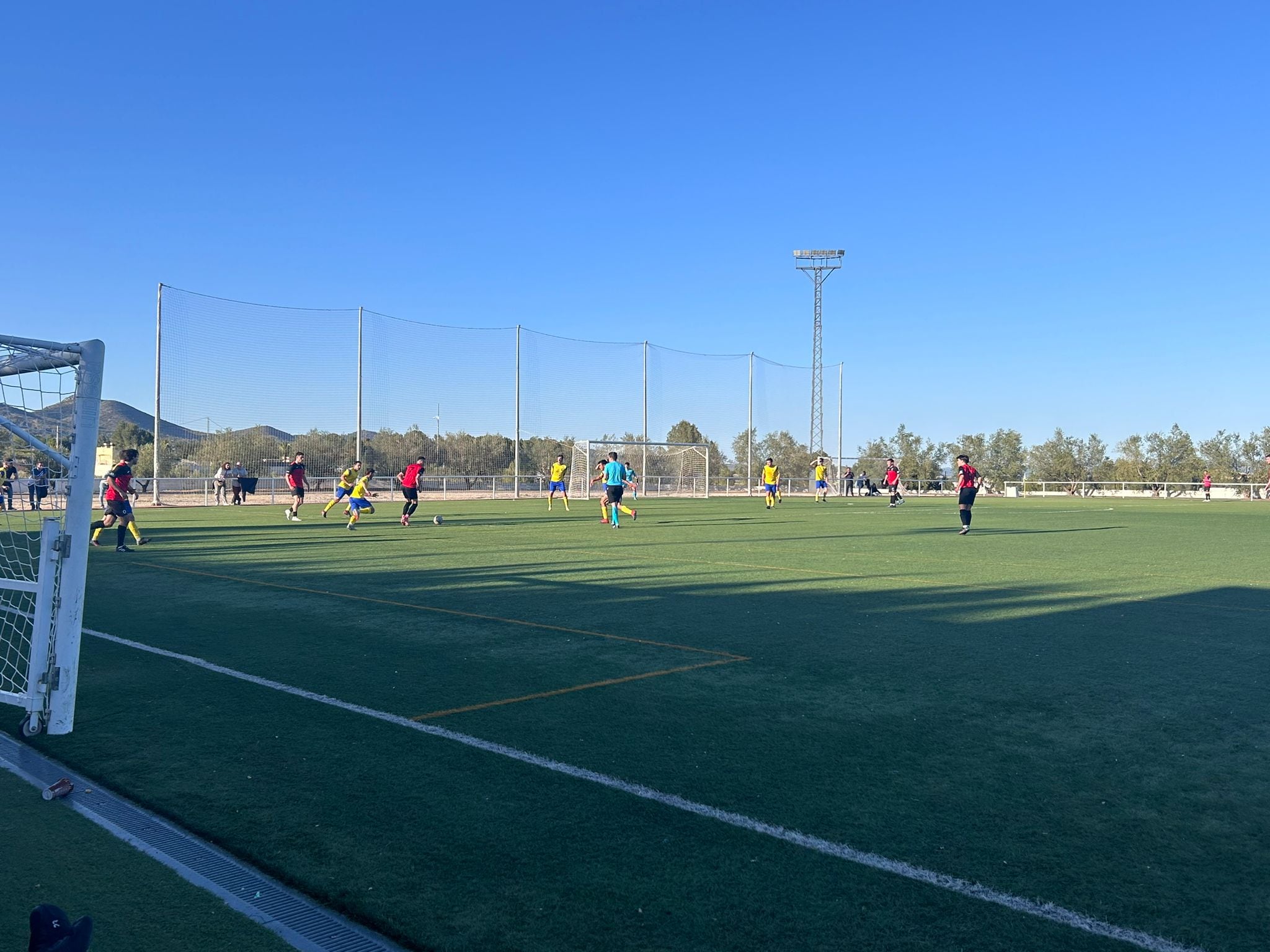 Jugada de l'encontre entre Aielo i Agullent