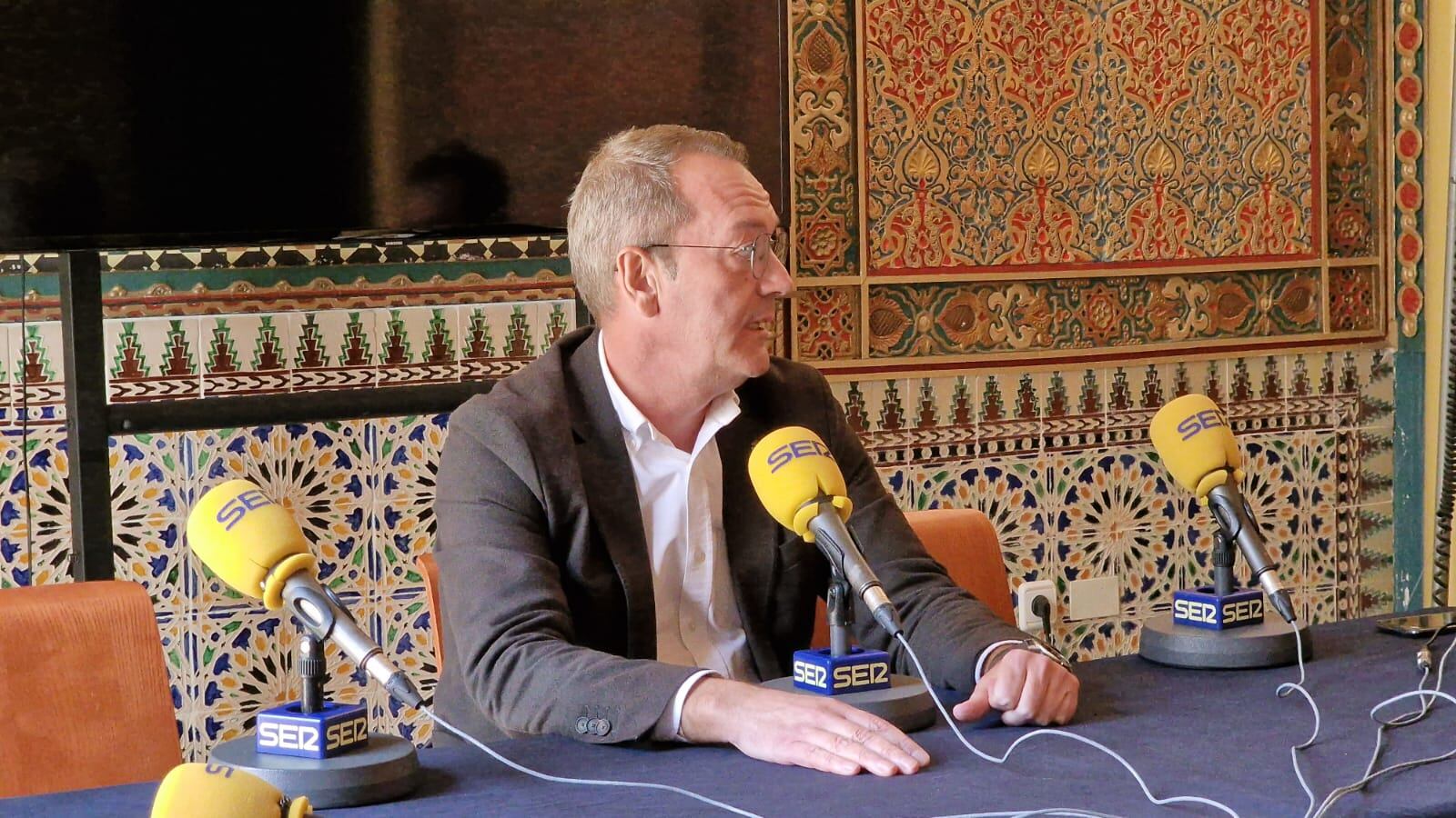 Ramón Mateos, presidente del Paso Blanco