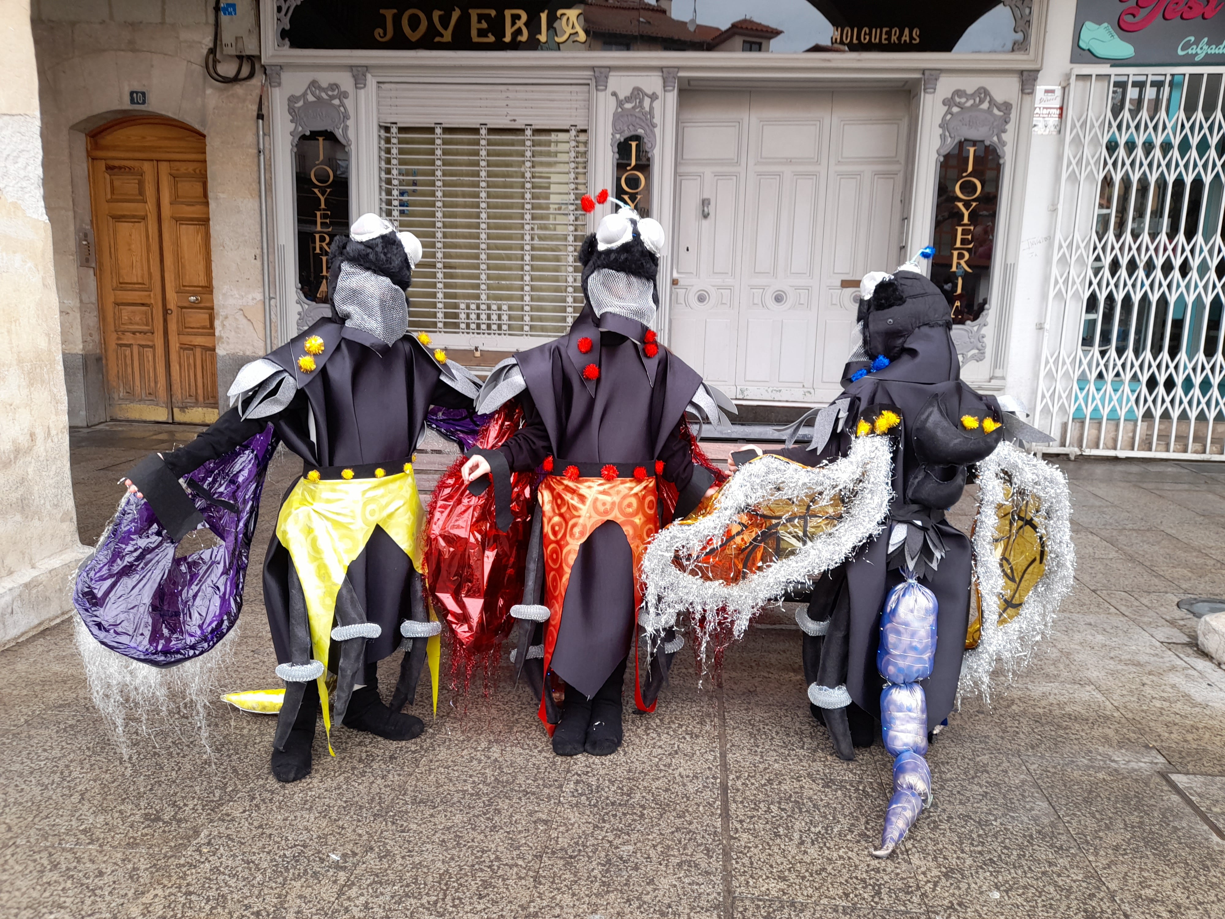 Insectus Riberii en la fiesta Infantil en el Carnaval de Aranda 2022