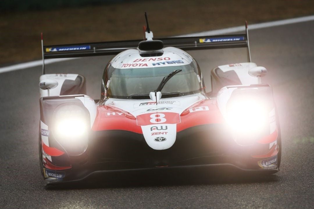 El Toyota &#039;8&#039; en los libres de las 6 Horas de Shanghai. 