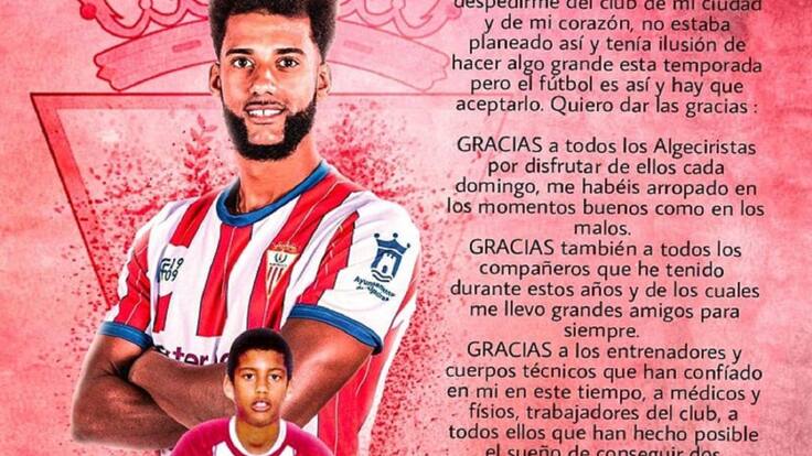 Pablo de Castro se marcha del Algeciras