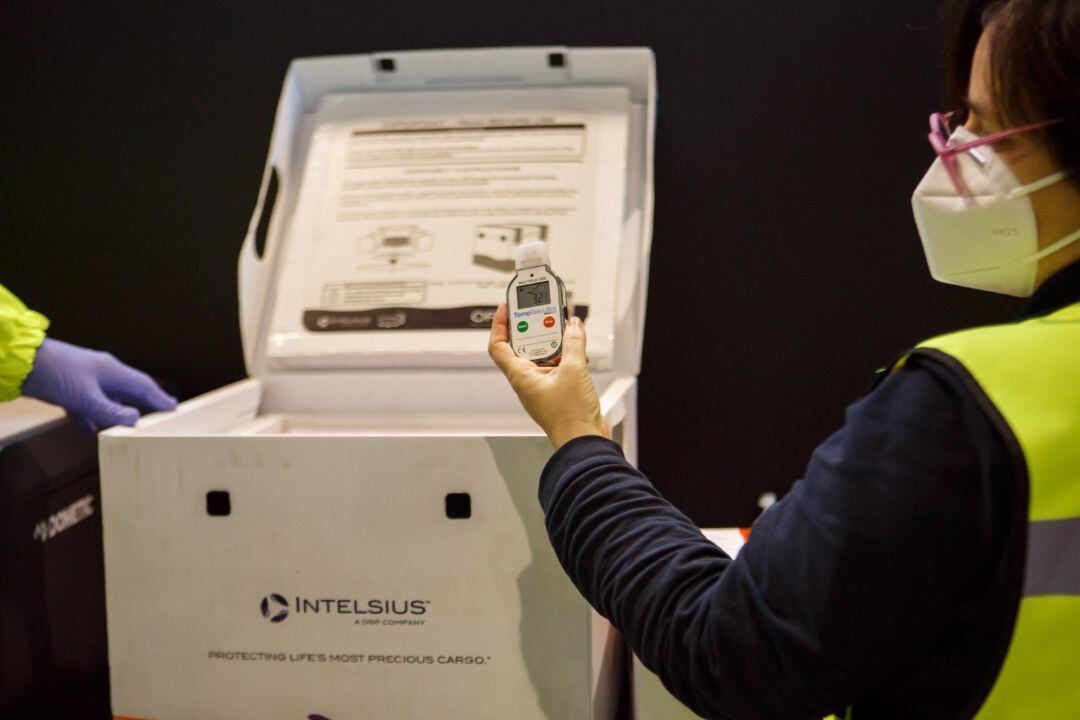 Navarra recibe las primeras dosis de la vacuna contra el Covid-19