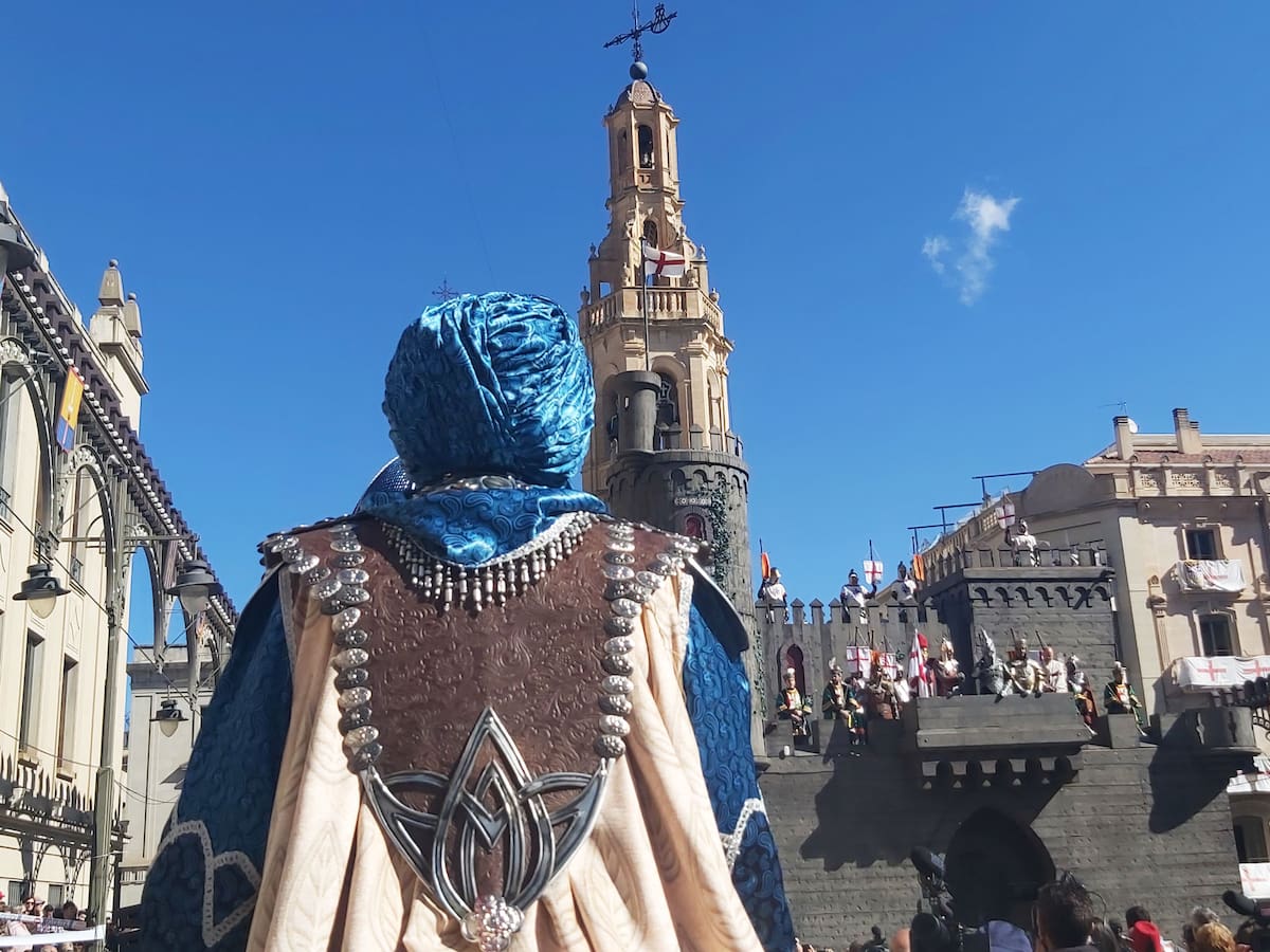 El castillo de fiestas de Alcoy será repintado para los próximos Moros y Cristianos