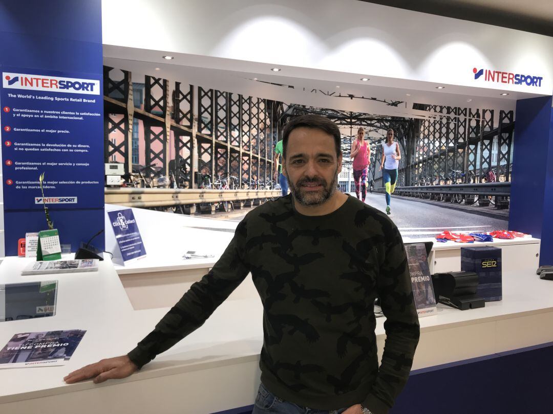 Fernando Bouso, gerente de Intersport