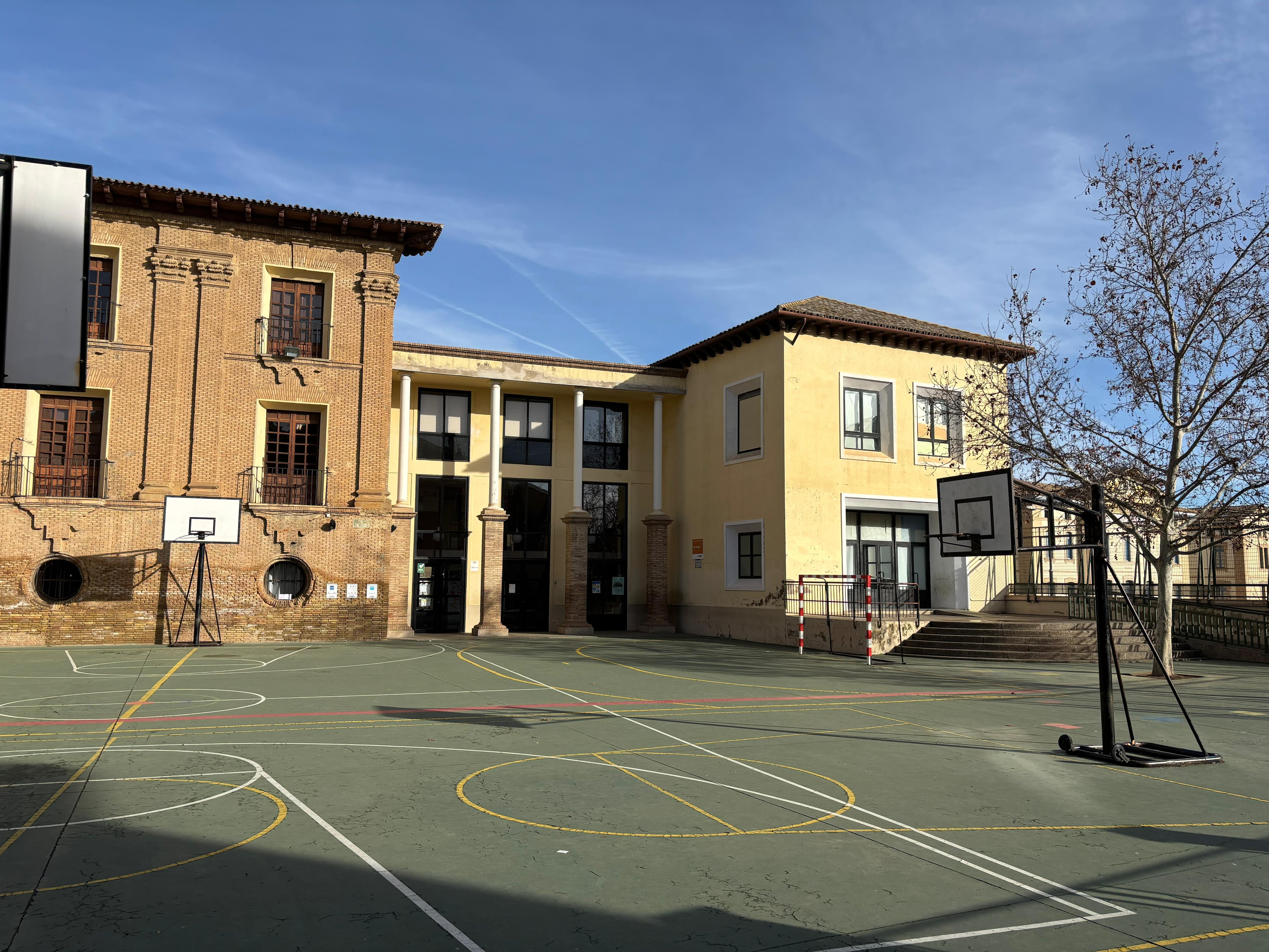 Colegio San Vicente, en Huesca