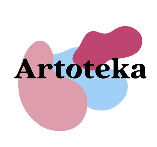 El logo de Artoteka.