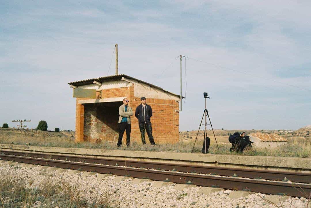 Miguel García con el presidente de la Plataforma del Directo, Jorge Núñez