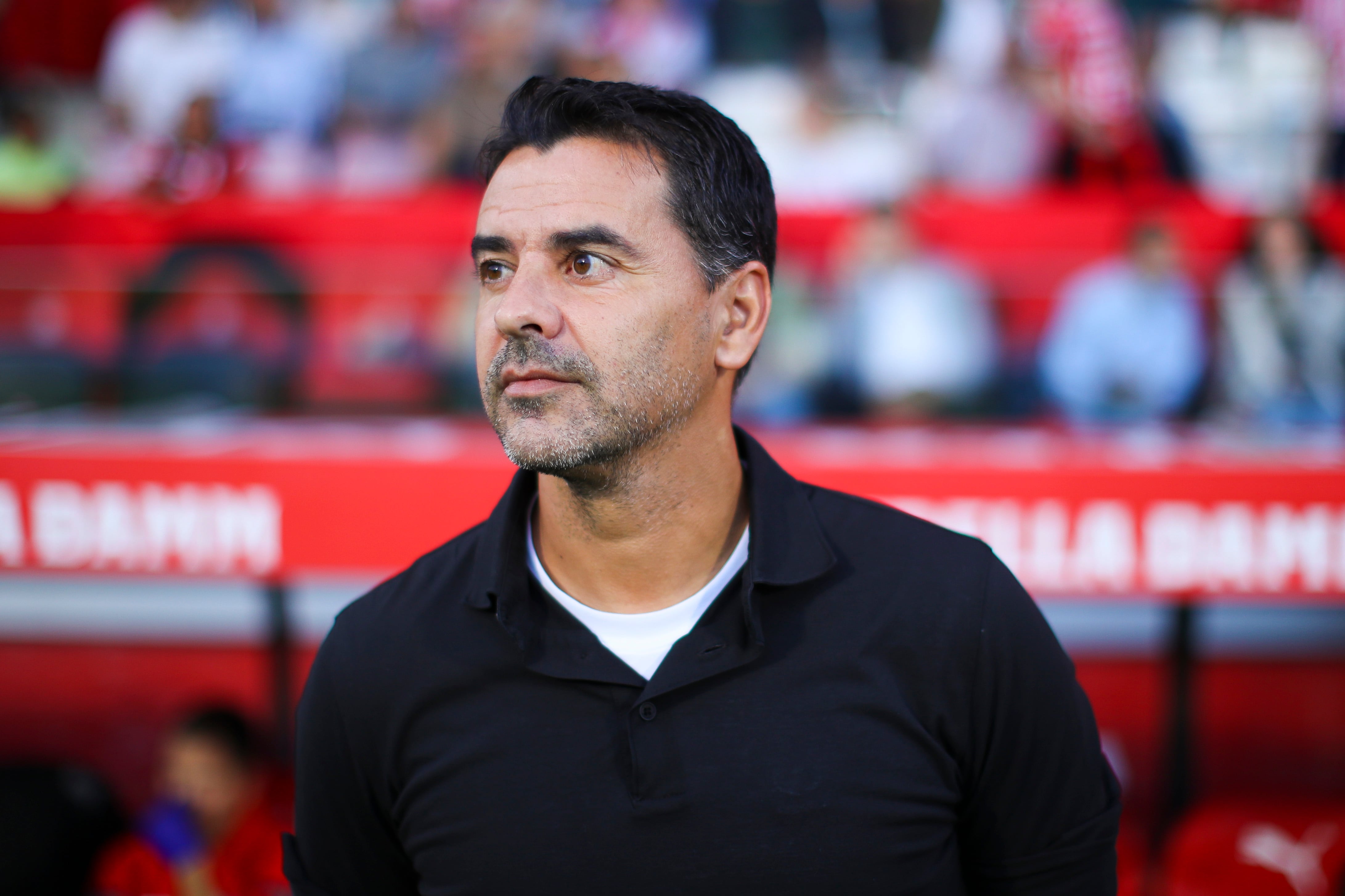 Míchel, entrenador del Girona FC.