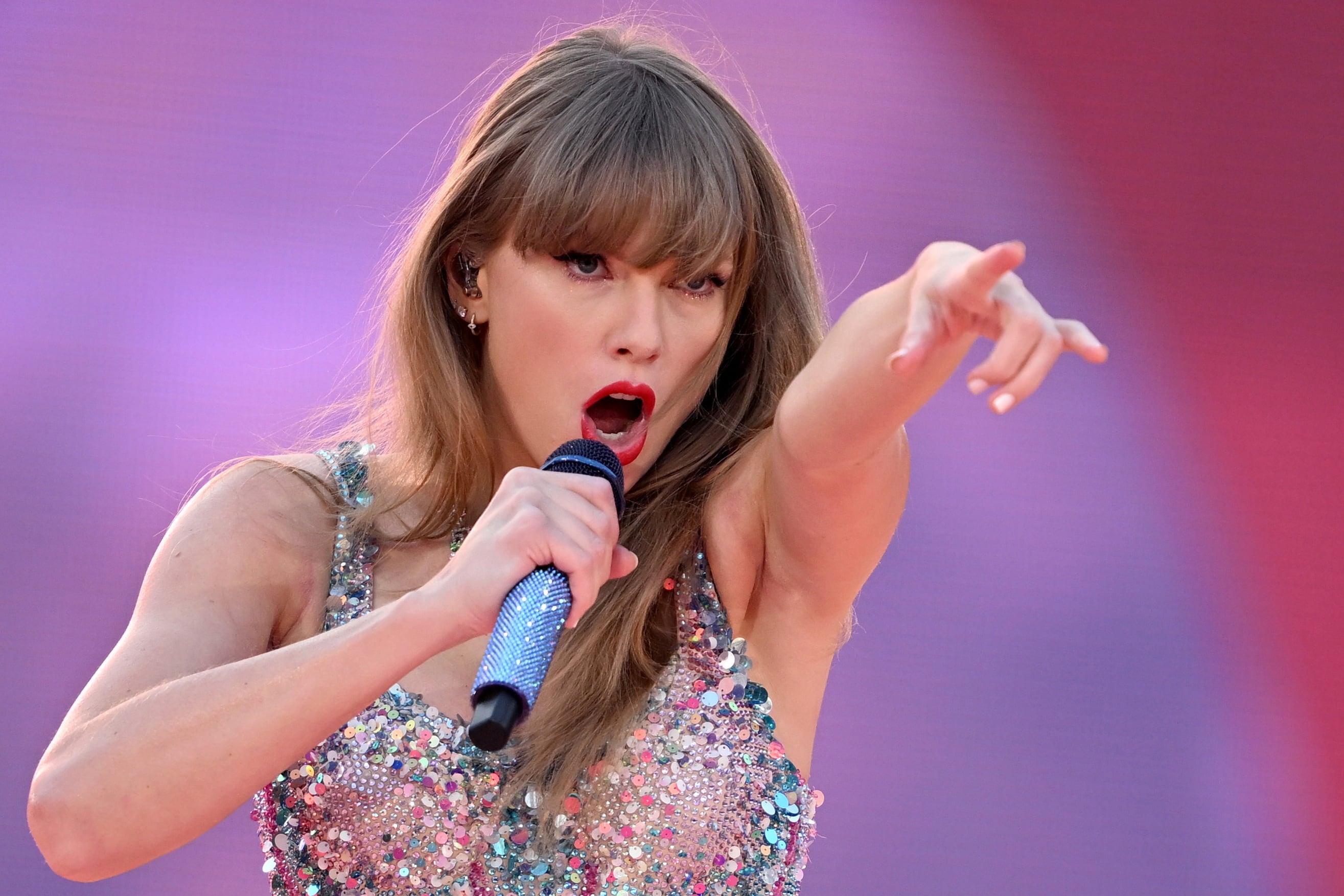 La cantante Taylor Swift.