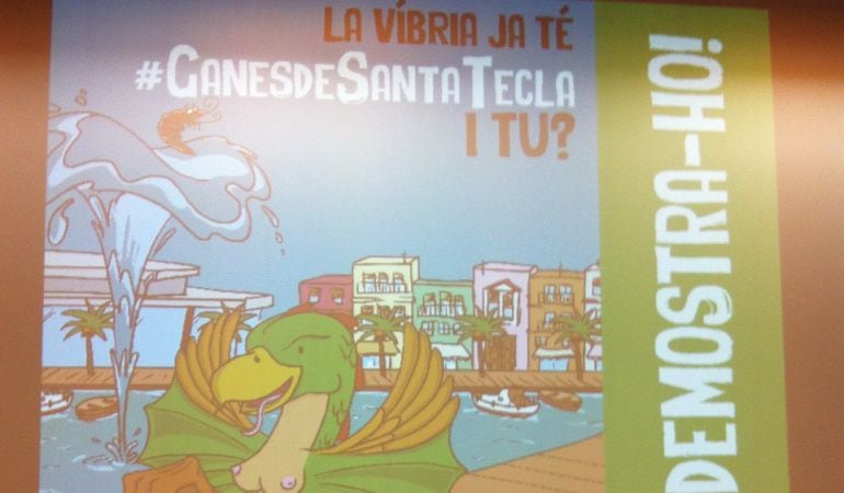 Un dels cartells de la iniciativa