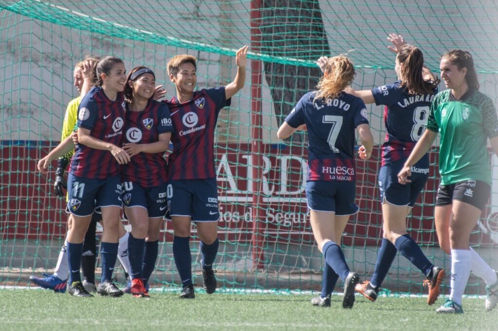 La SD Huesca Femenino lleva pleno de victorias