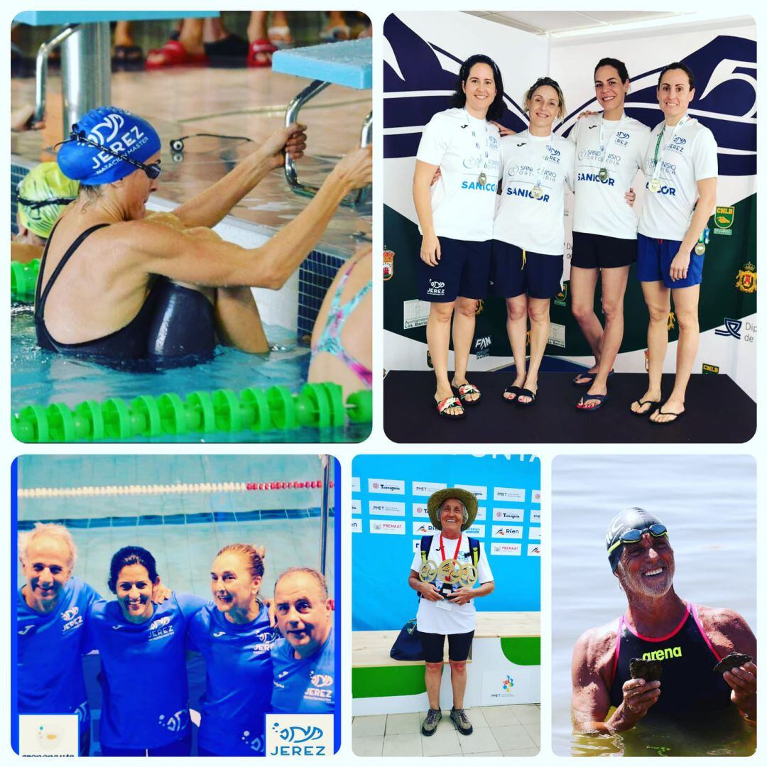 Hasta 16 Top Ten Mundiales para el Jerez Máster en el ranking FINA de 2020