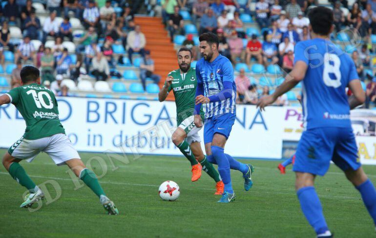 Los blanquiazules se vieron superados por el Toledo 