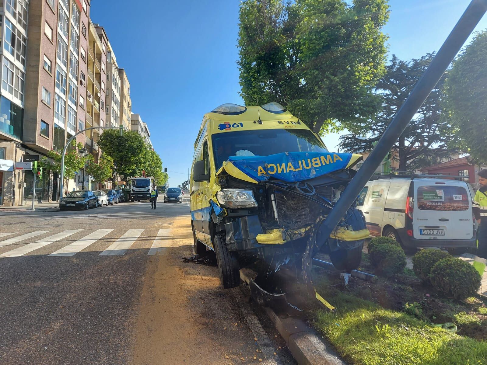 Ambulancia. Nicolás Domínguez