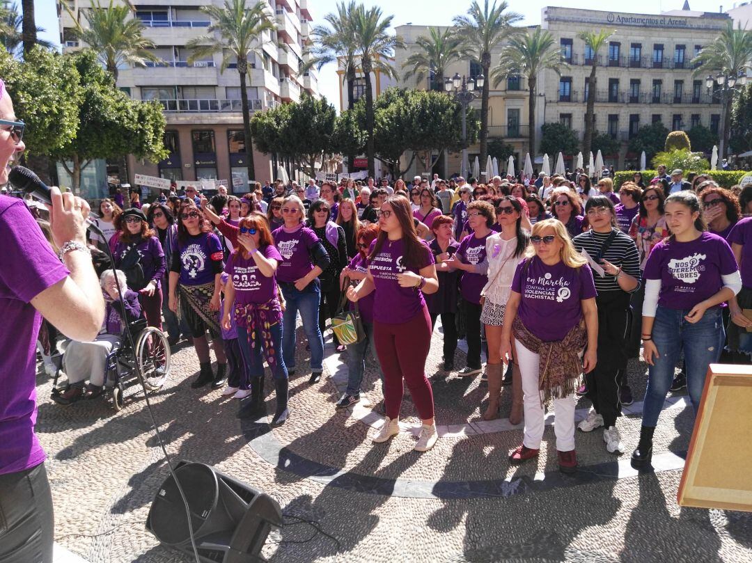 Concentración este 8-M en la plaza del Arenal