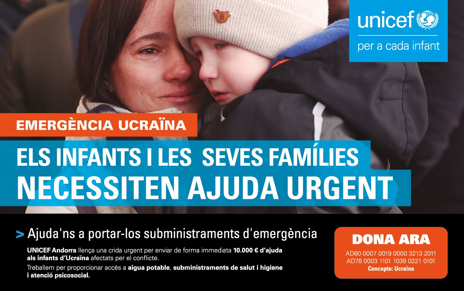 Emergència Ucraïna! Ajuda'ns a Ajudar! Gràcies per compartir!