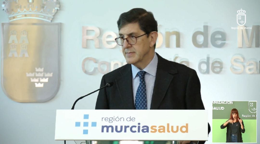 Manuel Villegas, consejero de Salud