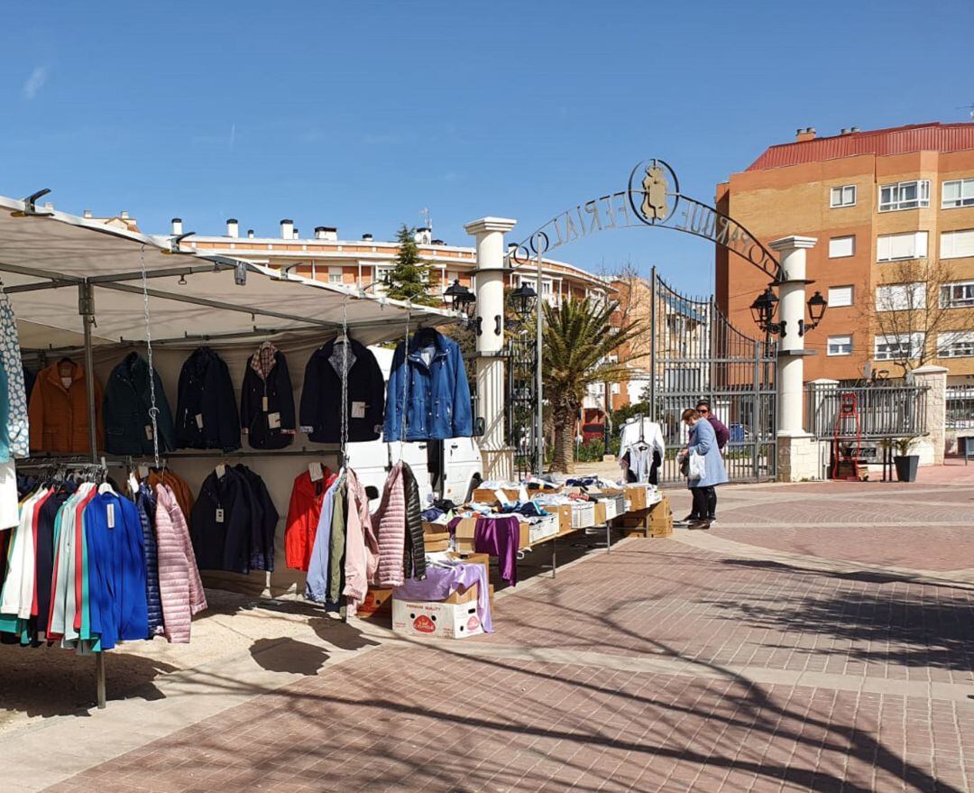 Mercadillo municipal de Tarancón.