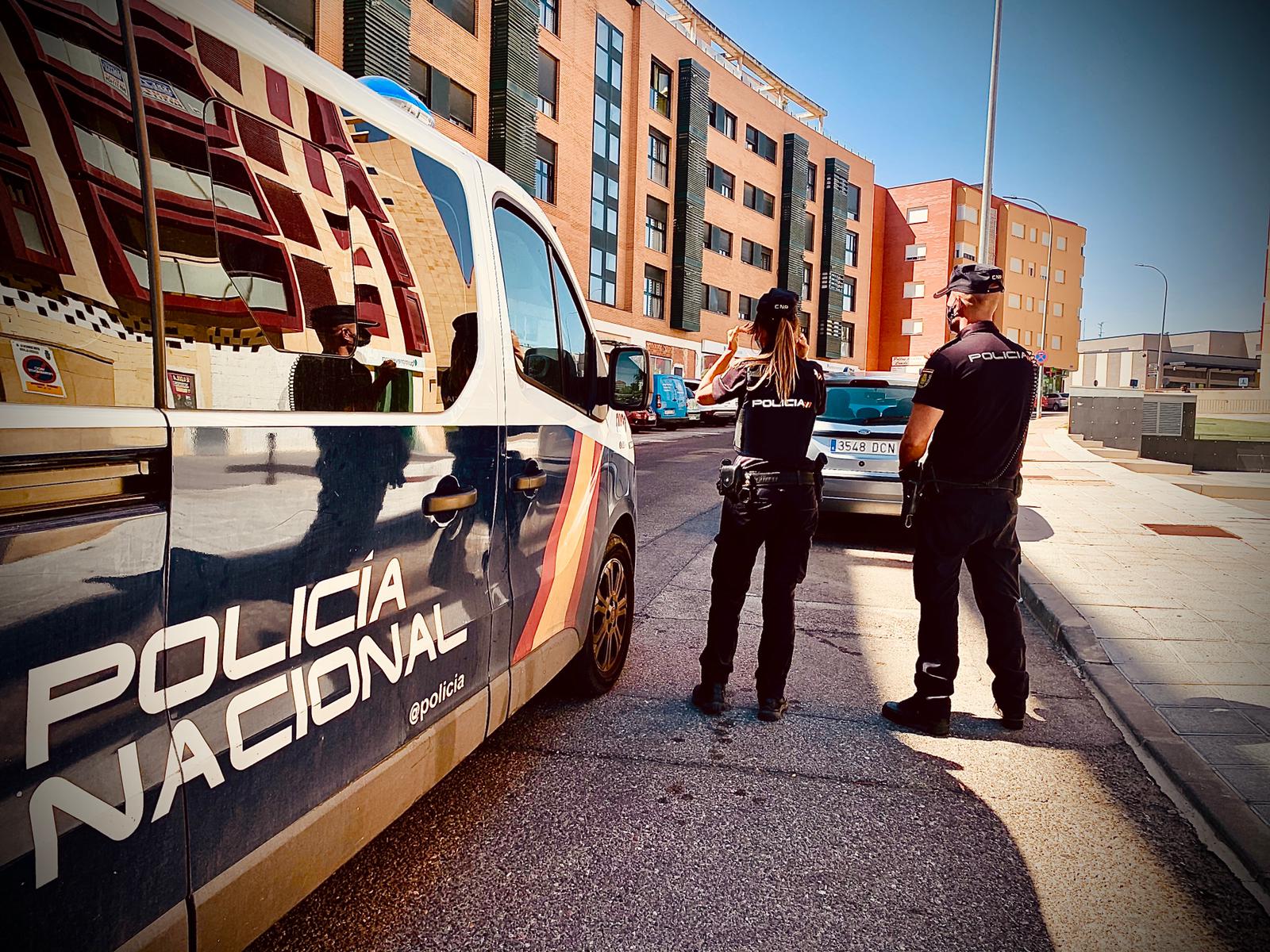 Patrulla Policía Nacional en Guadalajara/Foto archivo P. Nacional GU