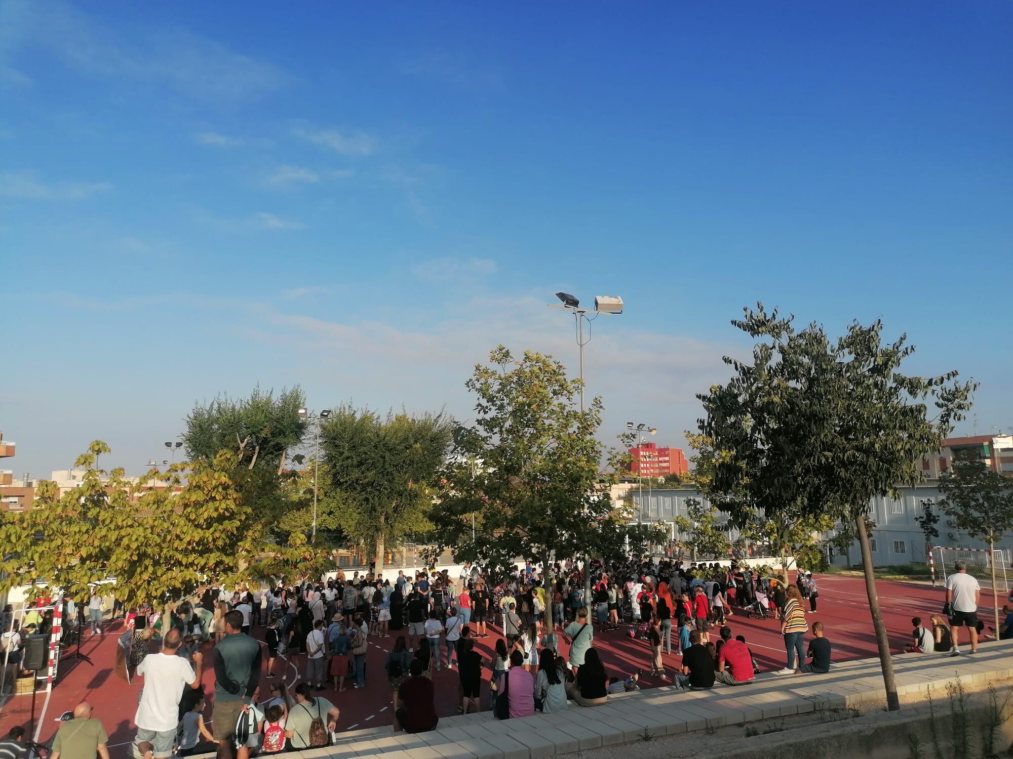 Inicio del curso escolar en Villena