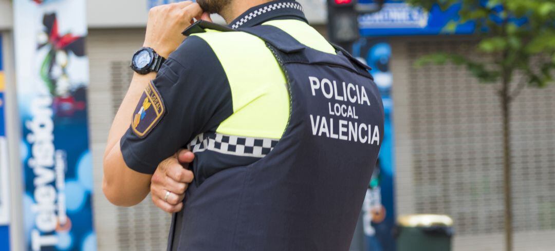 Foto de archivo de Policía Local en Valencia