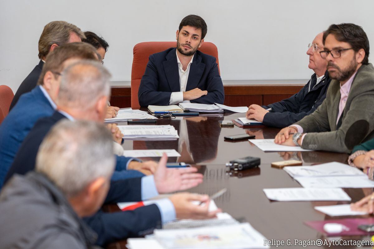 Comisión de Hacienda e Interior en Cartagena