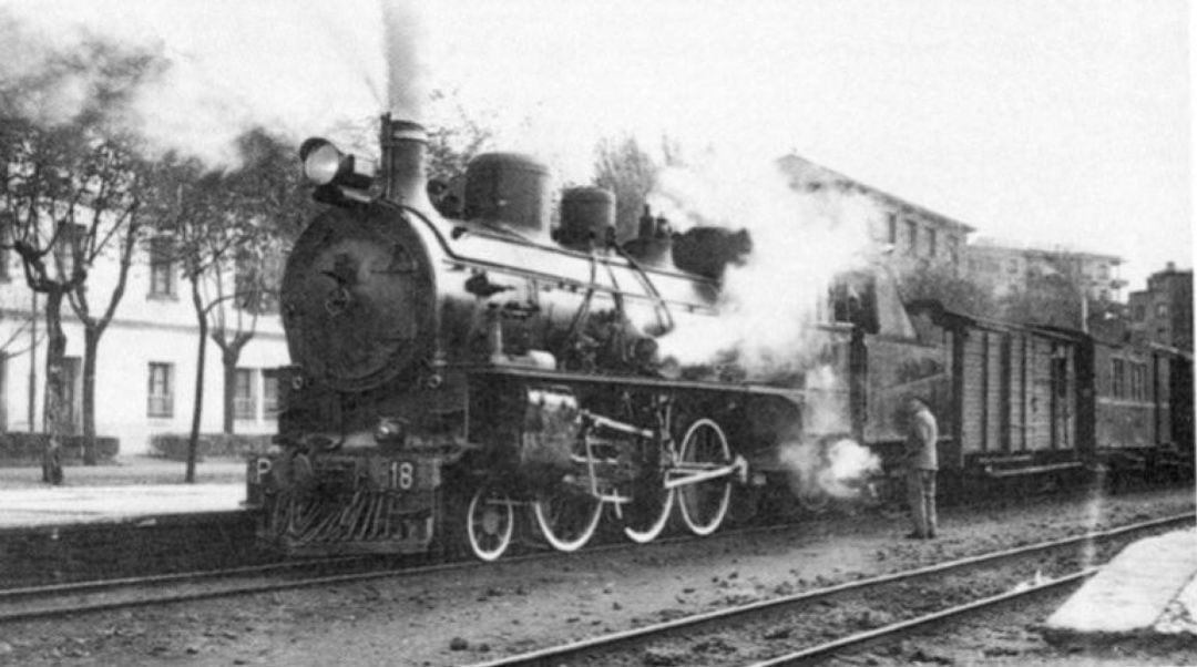 El antiguo tren de la MSP