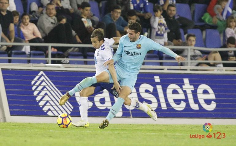 El Tenerife sumó su primera derrota en casa de la temporada