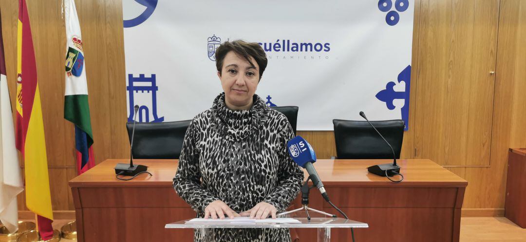 Elena García, alcaldesa del municipio