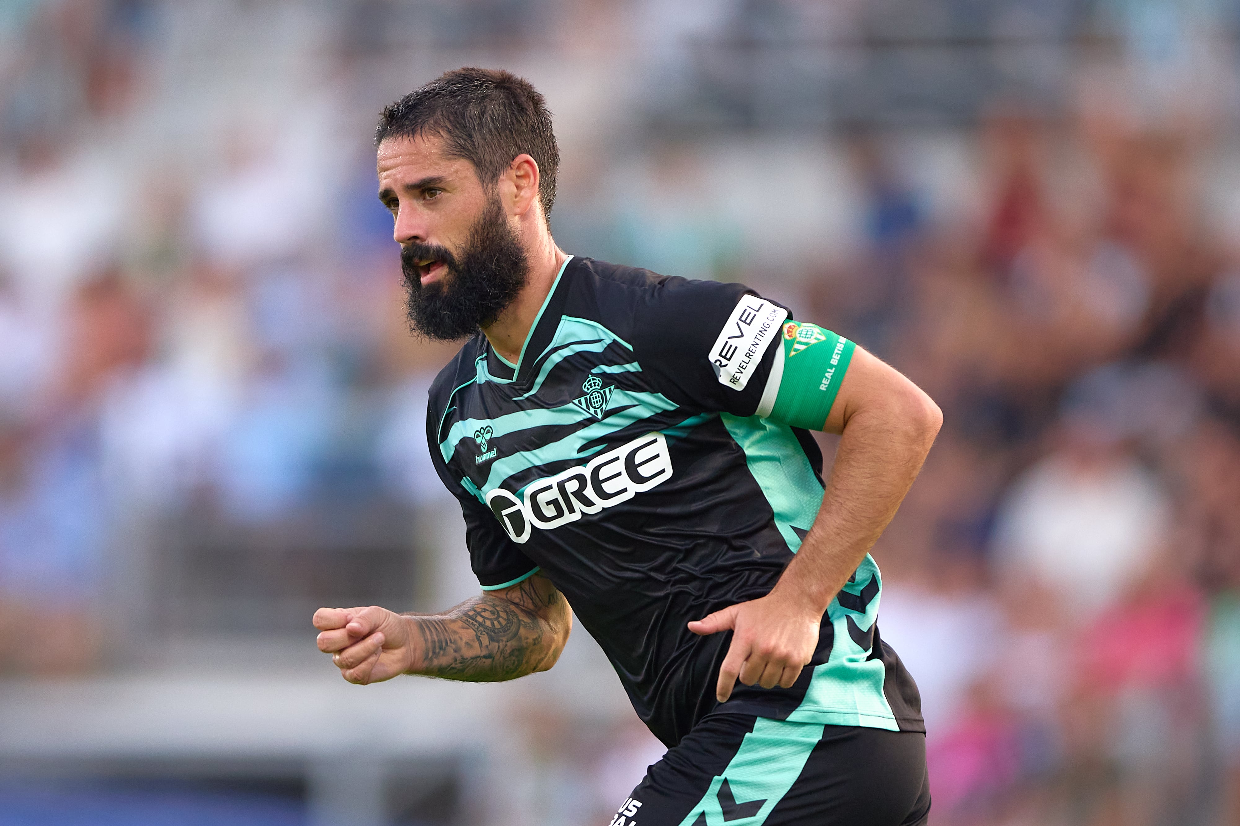 Isco, durante el amistoso del Betis frente al Málaga