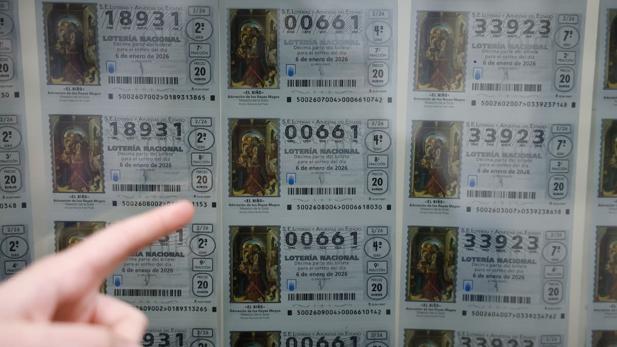 Cada murciano gastará una media de 20,88 euros en décimos del Sorteo de 'El Niño' de 2026, por encima de la media
