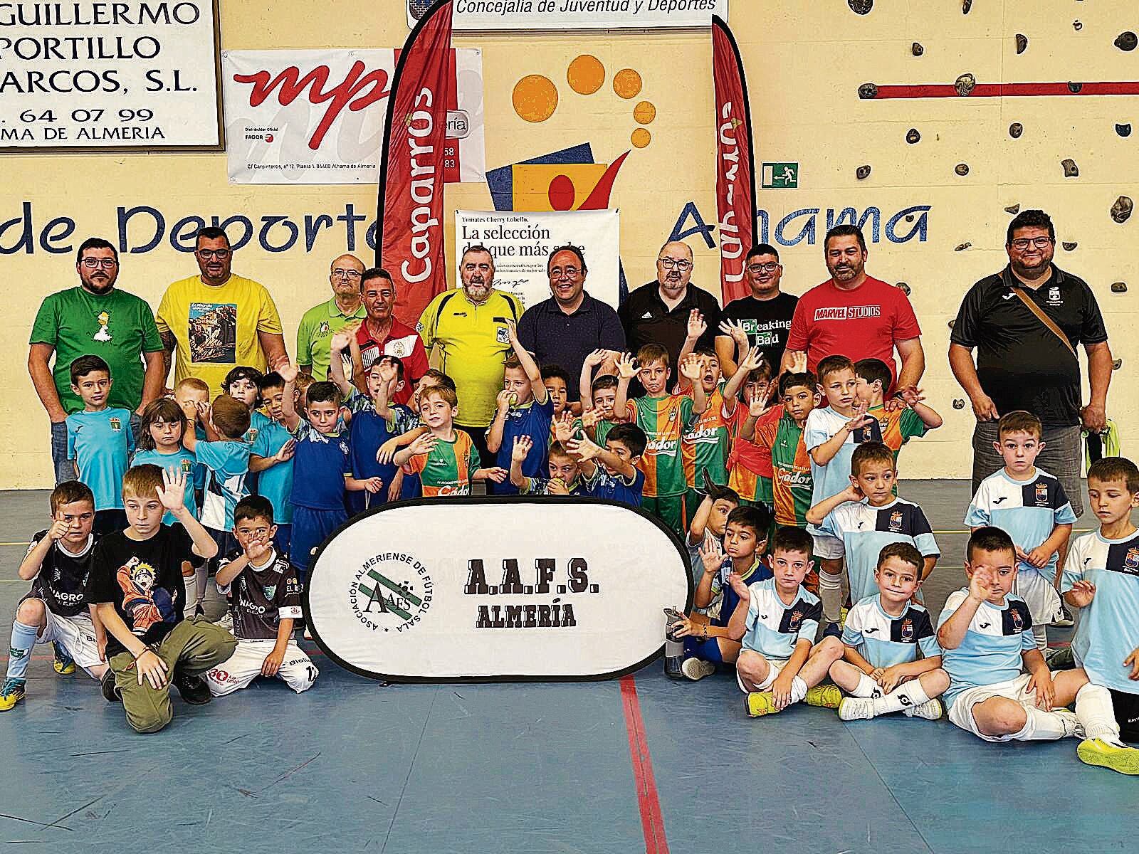 Foto de familia en Alhama.