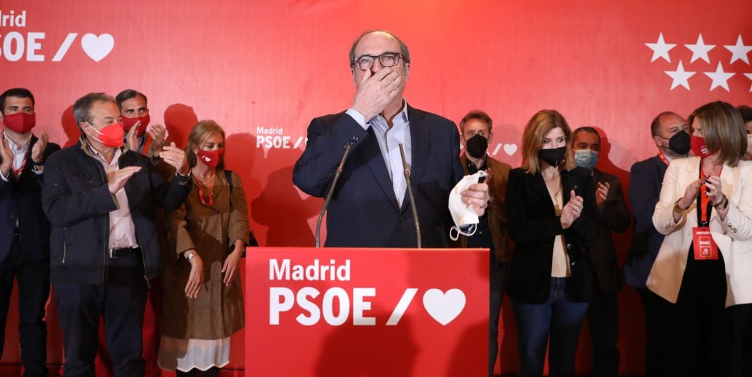 El candidato del PSOE a la Presidencia de la Comunidad de Madrid, Angel Gabilondo.