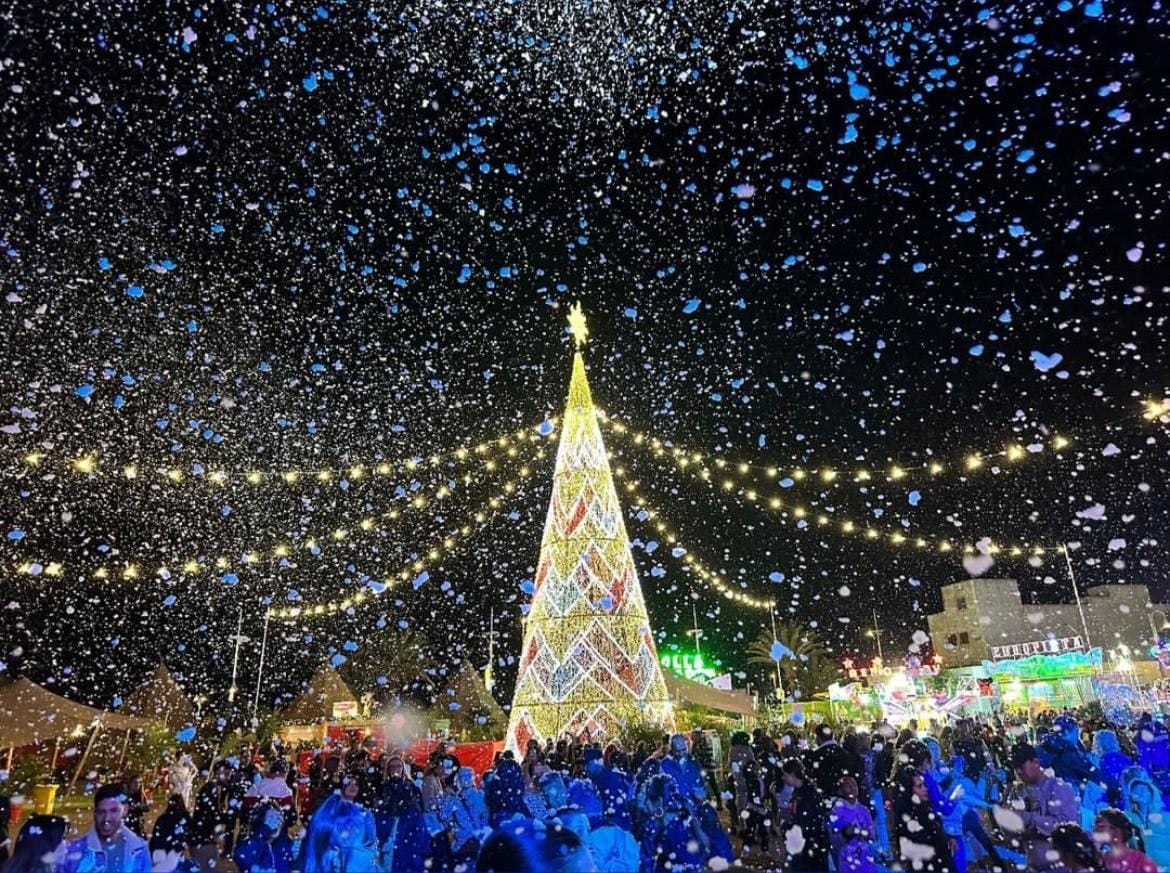 Asistentes a &#039;Navilan&#039;, la primera Feria de Navidad de Arrecife.