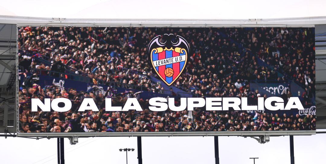El mensaje del Levante poco antes del comienzo de su partido ante el Sevilla