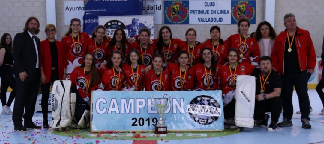 Las ‘Kamikazes’ de Tres Cantos se llevan la Copa de la Reina de Hockey Línea