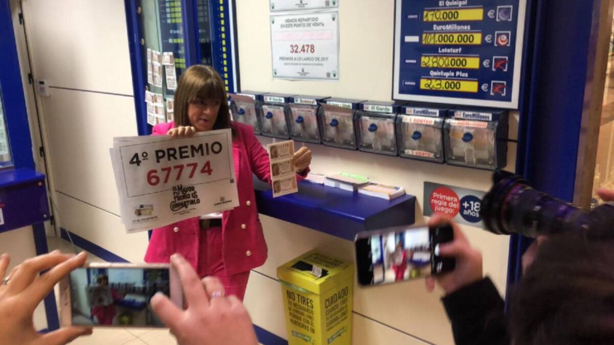 20.000 euros del 4º, 67774 vendido en Carrefour Ciudad Real