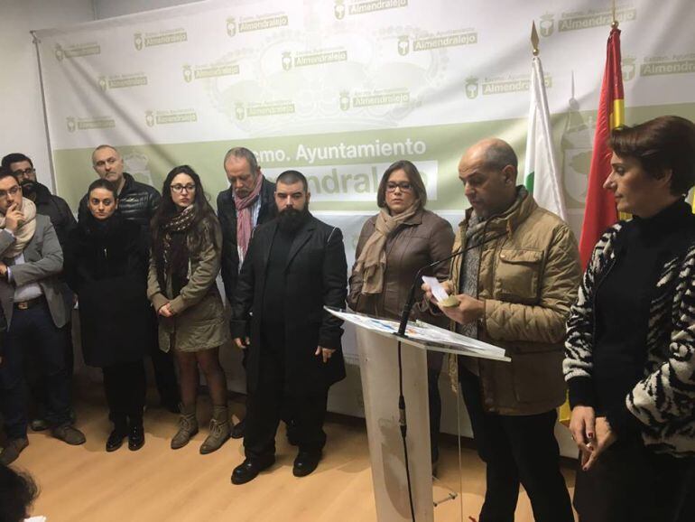 Momento de la rueda de prensa