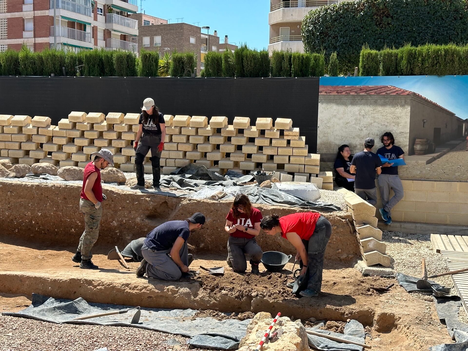 Excavaciones Portus Ilicitanus Santa Pola