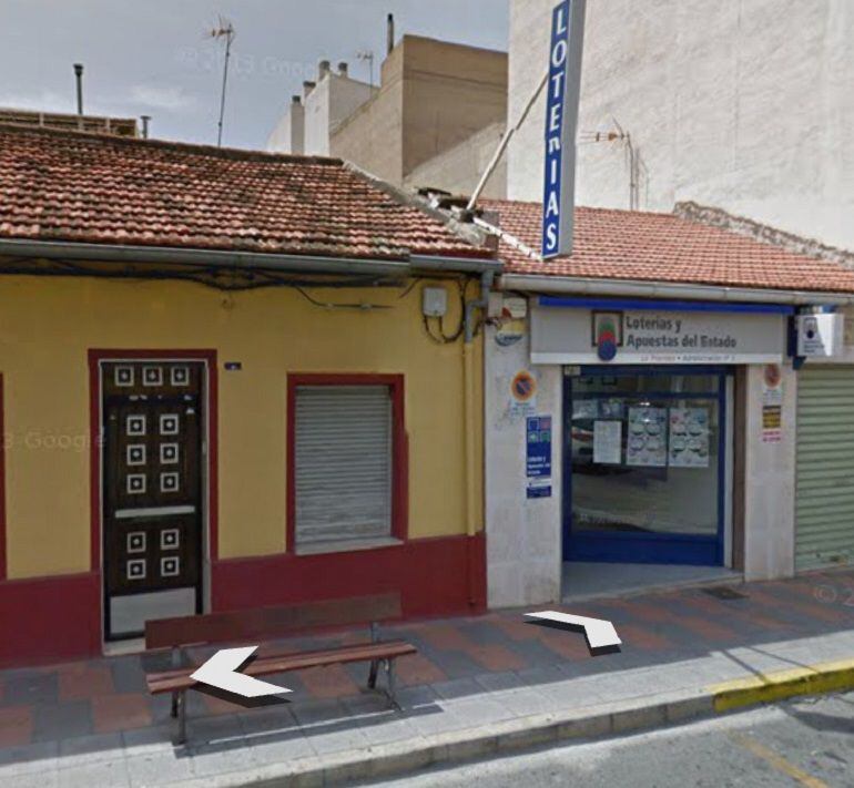 Ubicación de la administración y la casa por la que entraron