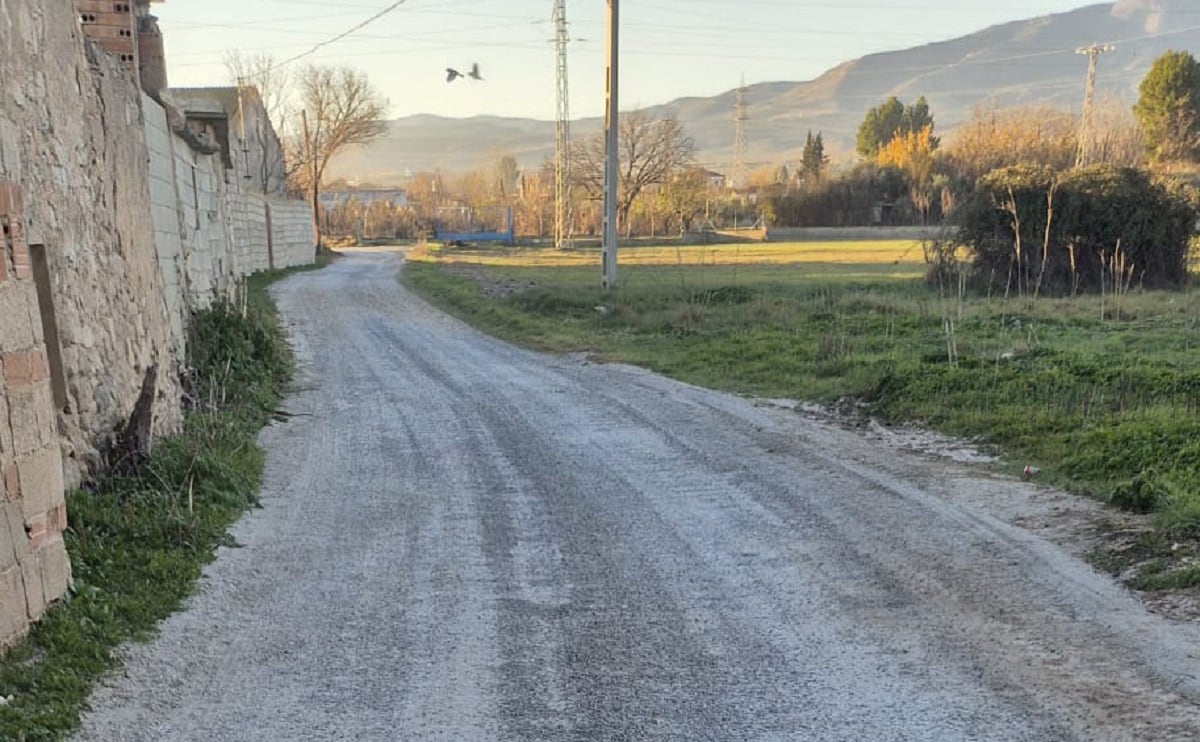 Camino rural en Baza