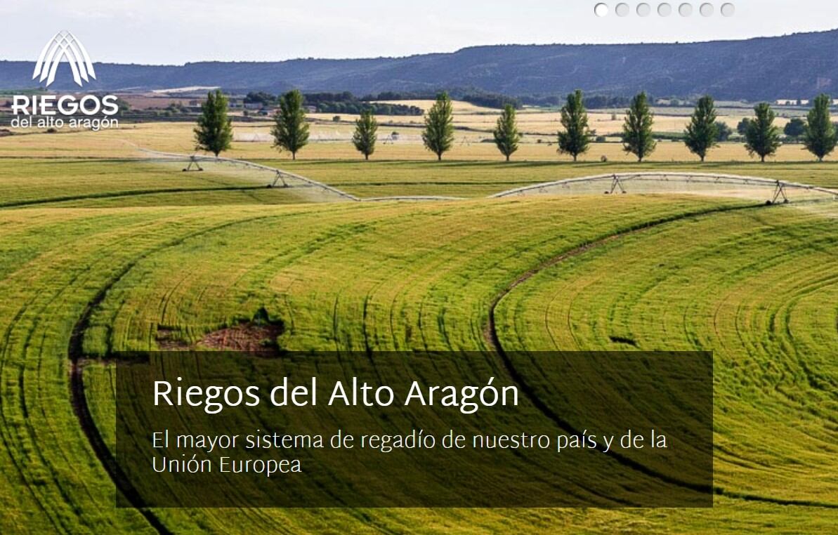 El mayor sistema de regadío de España