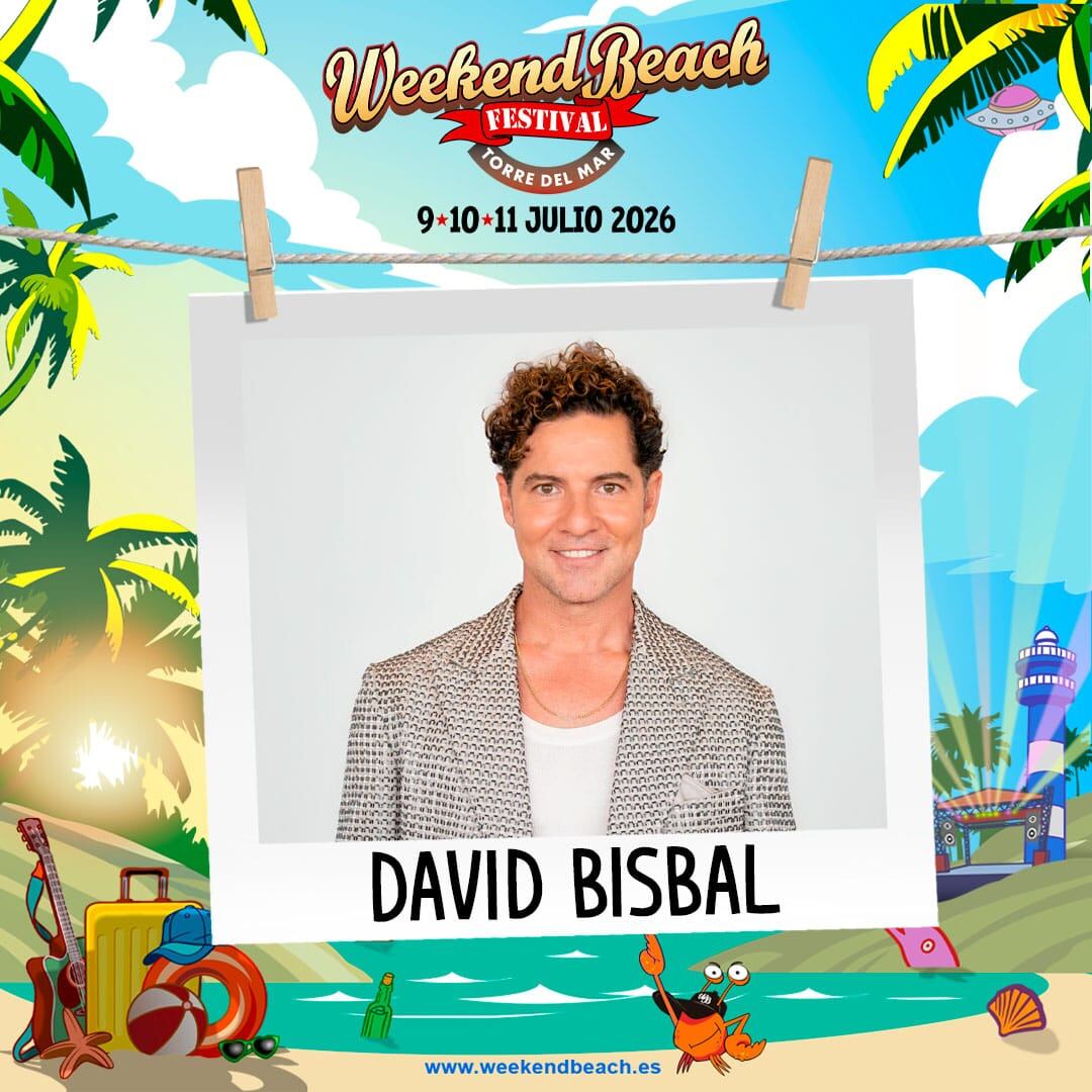 David Bisbal en el Weekend Beach