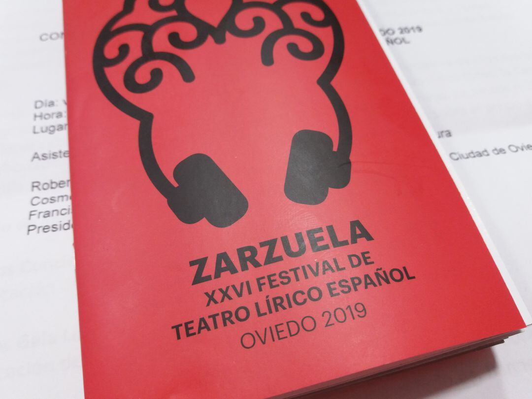 Programa de mano del festival