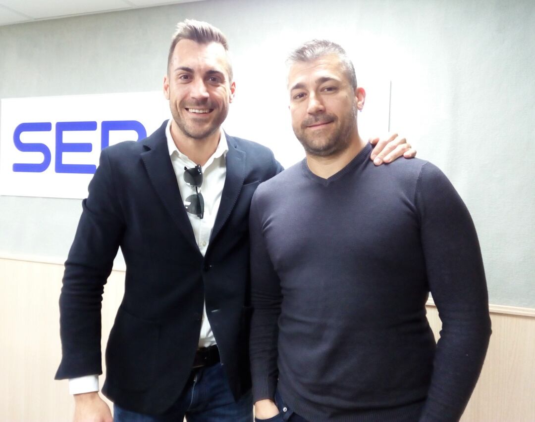 Con Daniel Paterna y Camilo Paterna, gerente y director de obra de Paramento, en Radio Elda SER