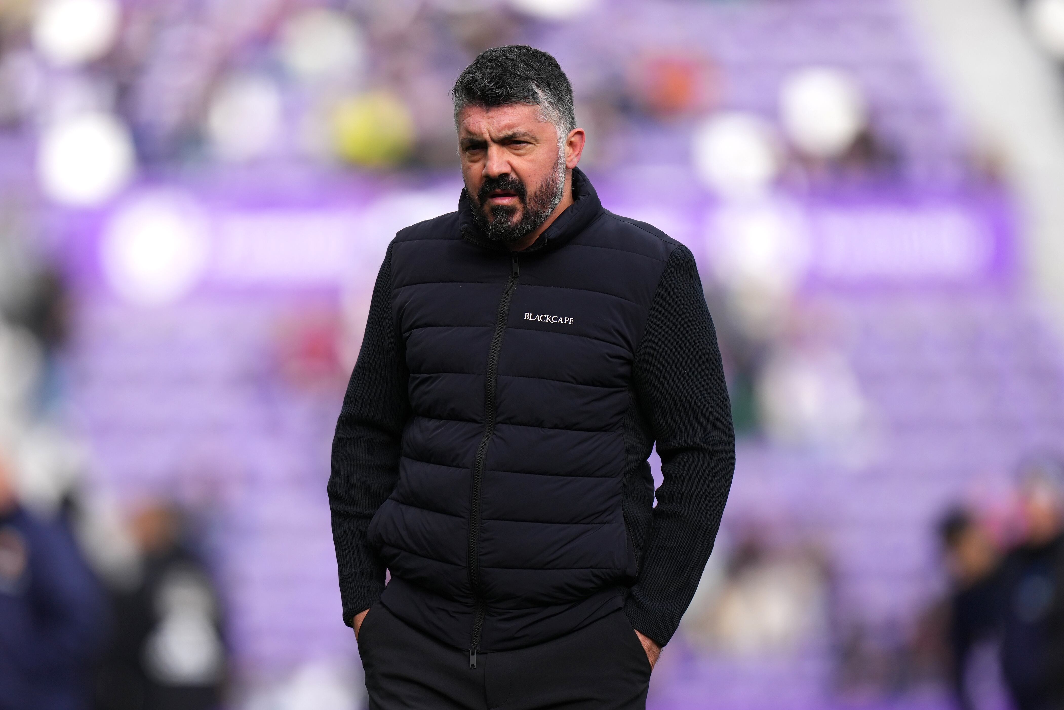 Gennaro Gattuso, durante la derrota del Valencia en Valladolid.